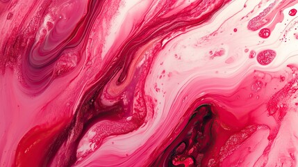 A soft red and pink abstract art background with flowing lines and smooth gradients, offering a calming and fluid atmosphere for design work.