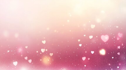 Obraz premium Soft Pink and Red Romantic Background for Love-themed Designs