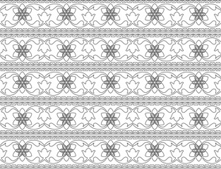 vector illustration sketch design background pattern abstract vintage ethnic traditional