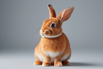 Obraz premium there is a small rabbit that is sitting on a table