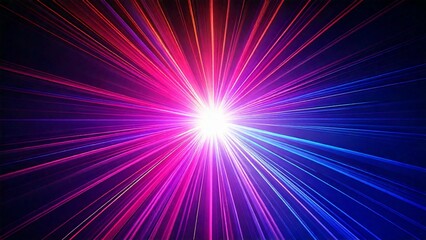 サンバースト レーザービーム 背景素材 AI生成素材