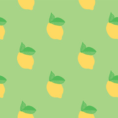 Vibrant Vector Fruit Repeat Pattern