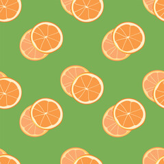 Vibrant Vector Fruit Repeat Pattern