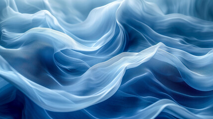 Fototapeta premium Close-Up View of Blue Foam Structure With Intricate Details and