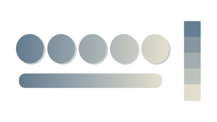 Abstract gradient background with Ivory and Cool Gray color palette. Abstract illustration with gradient blur design. Blurred colored abstract background. Colorful gradient. Vector illustration