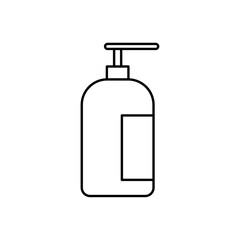 Body Soap icon Flat illustration sign