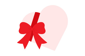 Heart-shaped pink gift, chocolate box with red ribbon and bow isolated on transparent background – Perfect for Valentine's Day, romantic designs, and celebrations, love-themed cards or advertising