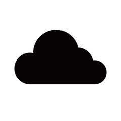 Cloud on transparent background