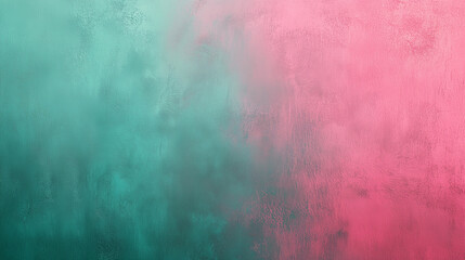 Fototapeta premium Gradient background texture in Brat green and contrasting pink, with subtle grain for a modern finish