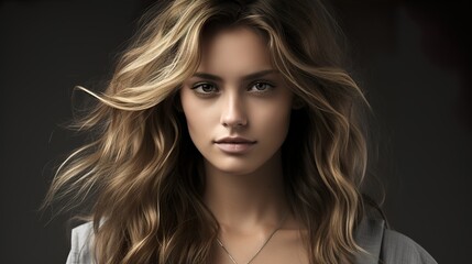 Naklejka premium portrait of a person HD 8k wallpaper stoke photographic image