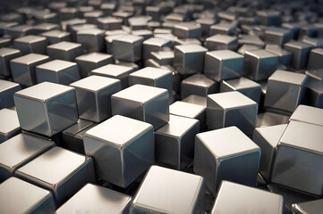 Obraz premium abstract 3d cubes