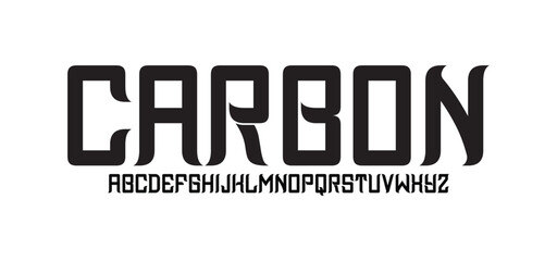 Creative modern technology alphabet fonts. Abstract typography urban sport, techno , fashion, digital, future creative logo font.
