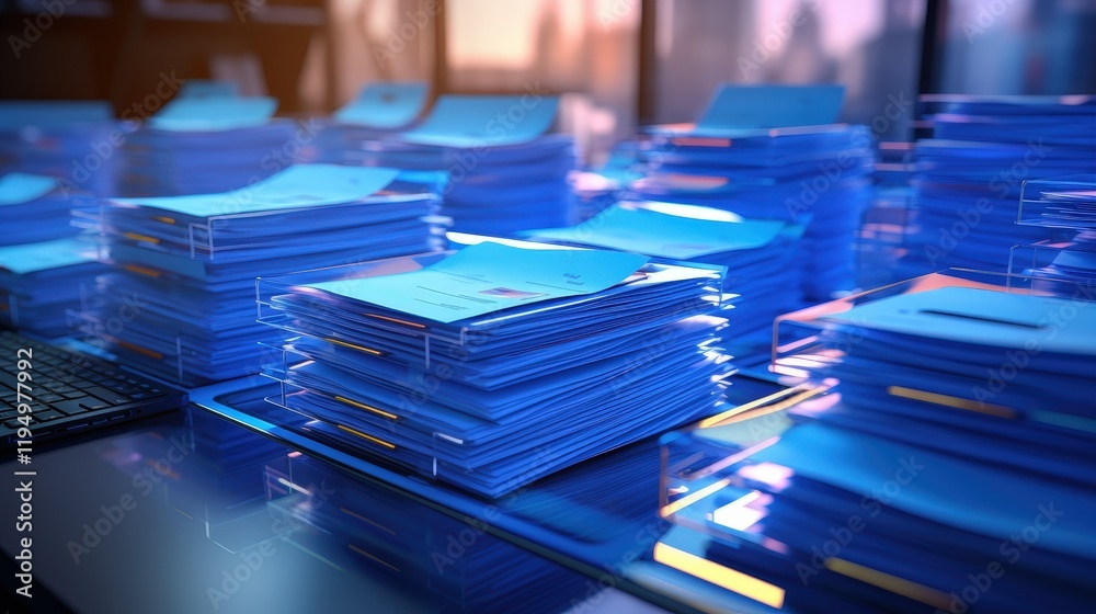 Poster efficient management of files and documents in an it environment for personnel to streamline workflo