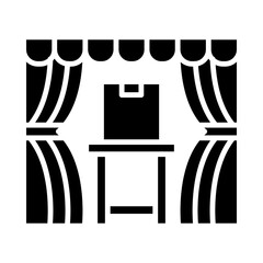 Product Staging glyph icon