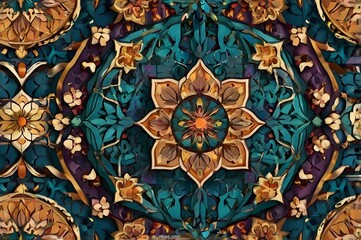 Fototapeta premium flower design on grunge background. Raster version