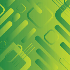 Abstract green gradient trendy stylish background