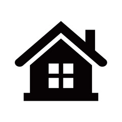 Home icon on transparent background 