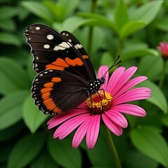 butterfly on flower