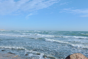 sea view from the stone coast