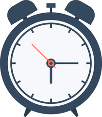 wake up flat vector web icon