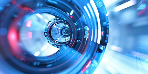 Concentric Circular Technological Display