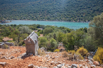 lake in the mountains apolliana luycian way turkey