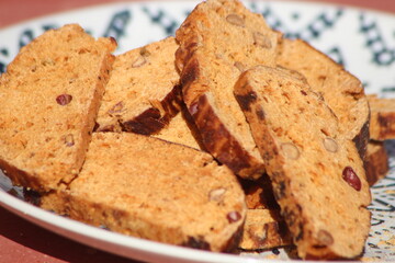 Fekkas Close Up, Traditional Moroccan Cookie
