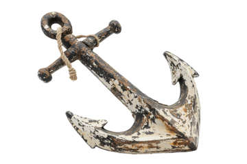 anchor isolated on white