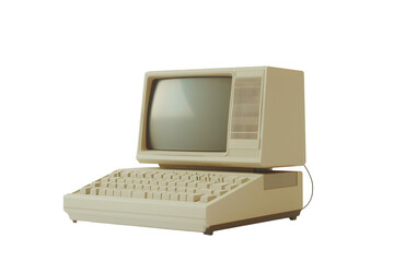 Fototapeta premium old computer