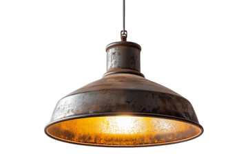 old bell isolated on white