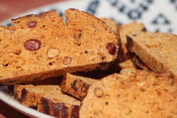 Fekkas Close Up, Traditional Moroccan Cookie