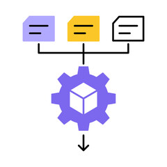 Model Training – Gear and Dataset Representing Machine Learning Model Development