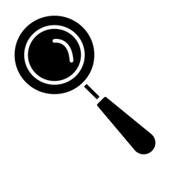 Loupe Vector Glyph Icon Design