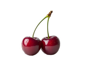 cherry isolated on transparent background