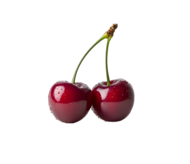cherry isolated on transparent background
