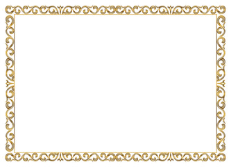 高級、レトロ、ヴィンテージ、シンプルで装飾的なフレーム、背景素材126