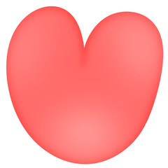 Pink heart icon