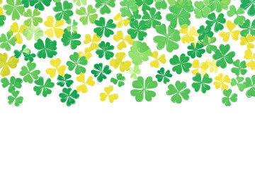St. Patrick's Day Clover Shamrock Background