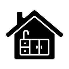 Kitchen Vector Glyph Icon Design