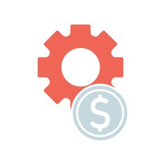 Icon a FINANCIAL MANAGEMENT, isolated against a clean background.