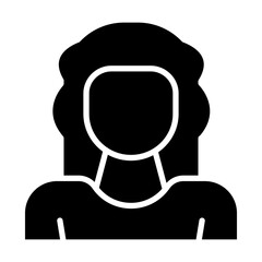 Stylist Vector Glyph Icon Design