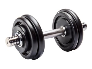 Naklejka premium dumbbell isolated on white background
