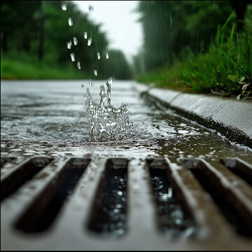 wasser, rain, feucht, natur, auto, bach, fluss, abflu&szlig;, gulli, stra&szlig;e, bordstein, kanaldeckel, kanal, bonbons, fontain, cascada, erk&auml;ltung, fliessend, fl&uuml;ssig, park, wetter, green, gischt, bonbons, st