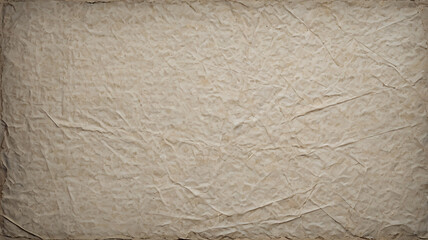 Obraz premium A rough beige paper texture with a vintage, grunge-like design, featuring a textured, old surface with a canvas and fabric feel texture blank with copy space for text.