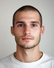 Obraz premium ID Photo for Passport : Italian adult man 6