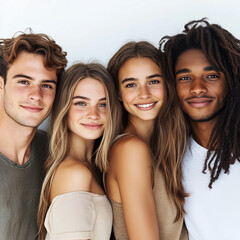 Fototapeta premium group, leute, freund, mädchen, lächelnd, lächeln, freundschaft, frau, student, familie, fröhlichkeit, spaß, zusammen, student, heranwachsender, gespann, heranwachsender, gestalten, jugend, schönheit, 