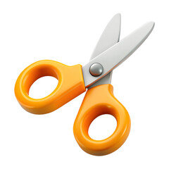 scissor icon 3D Illustration, trim icon 3D illustration