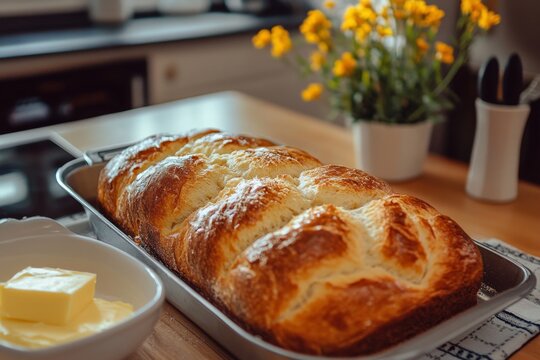 Freshly Baked Homemade Bread