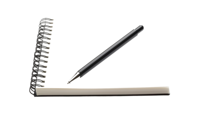 Magnetic memo pad office supplies isolated on transparent  background 