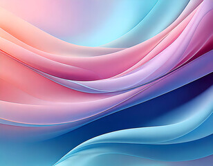 Obraz premium abstract gradient background blending pastel shades of pink, purple, and blue